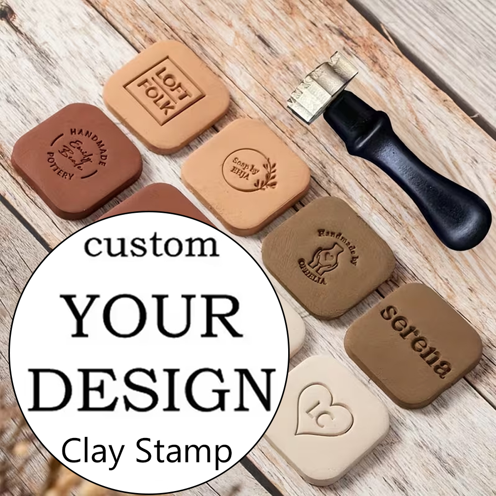 Soap Stamp Custom - Custom Clay Stamp for Pottery Ceramic