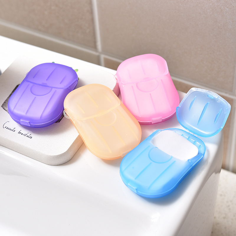 Soap Making Box - 20 PCS Travel Soap Paper Disposable