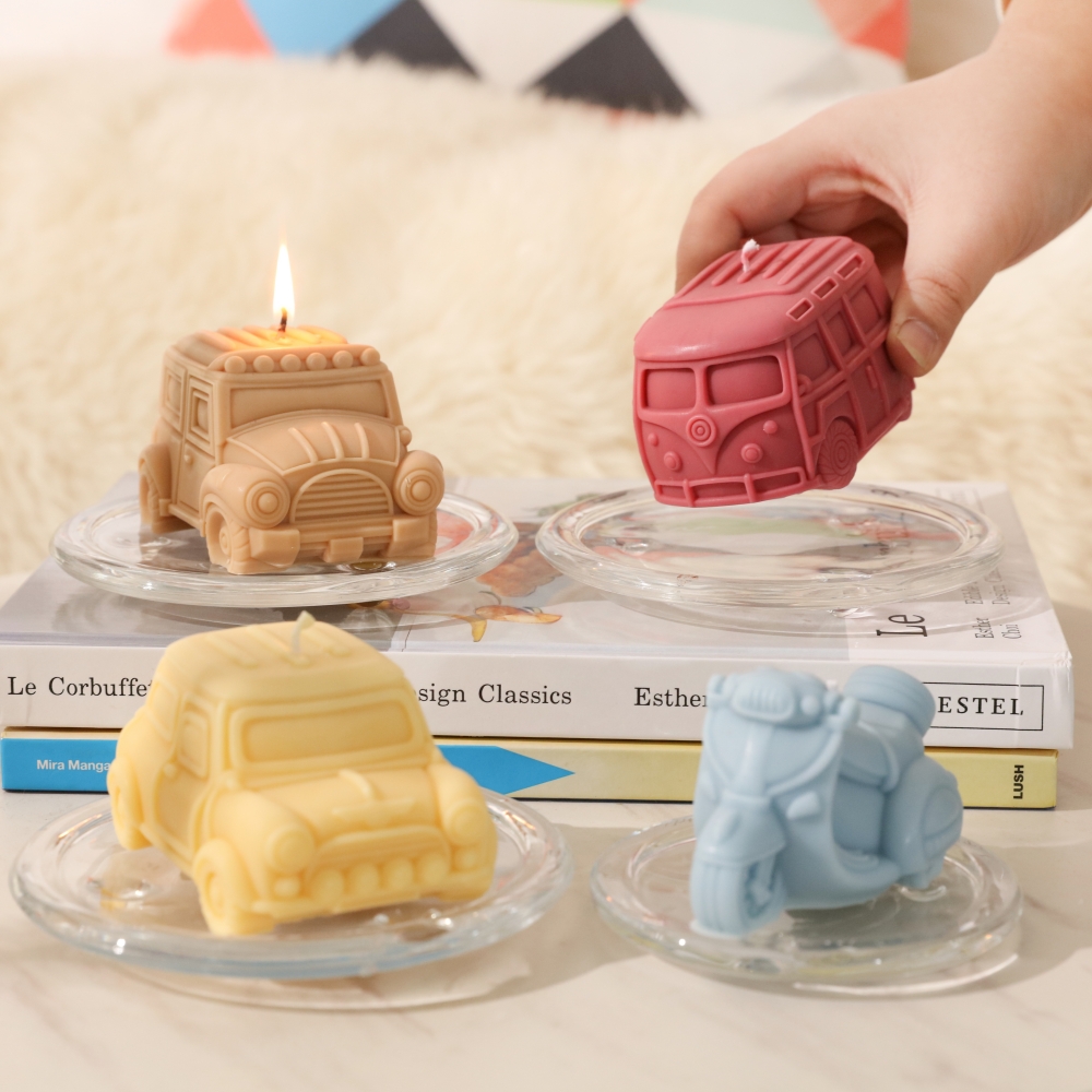 Soap Making Additives - Nicole Vintage Retro Mini Car Candle