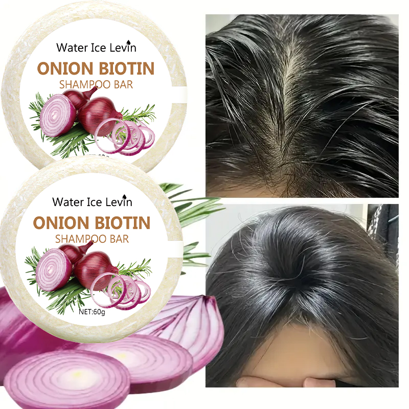 Castor Oil Soap - Onion & Biotin Shampoo Bar -