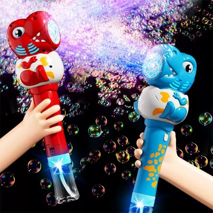 Soap Making Cold Process - Cute Dinosaur Bubble Gun Electric Bubble