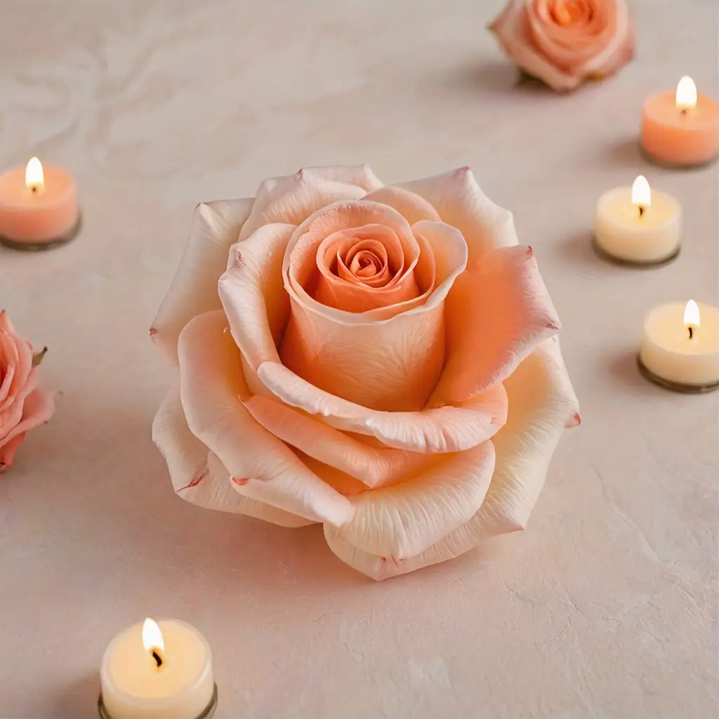 3D Rose Silicone Candle Mold,  - مراجعة Soap Making Additives وسعره