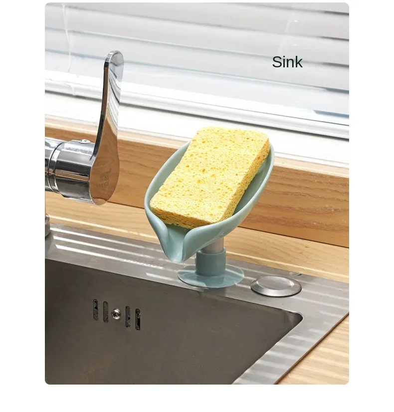 Drain Soap Holder Leaf Shape S - مراجعة Soap Dish Draining وسعره