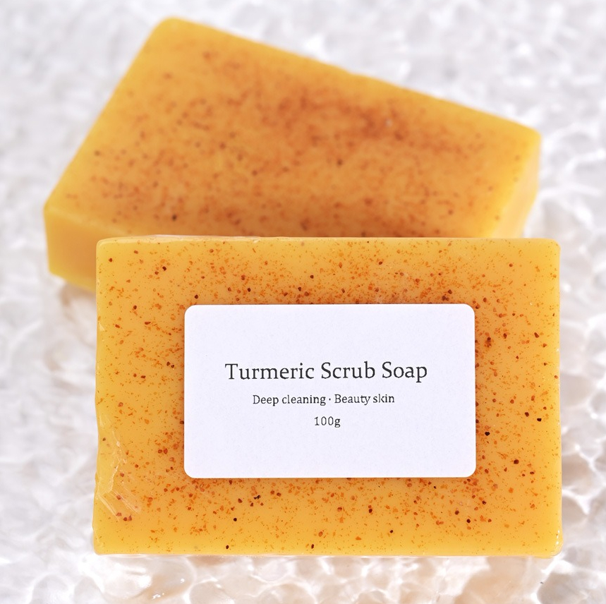 Natural Turmeric Kojic Scrub S - مراجعة Castor Oil Soap وسعره