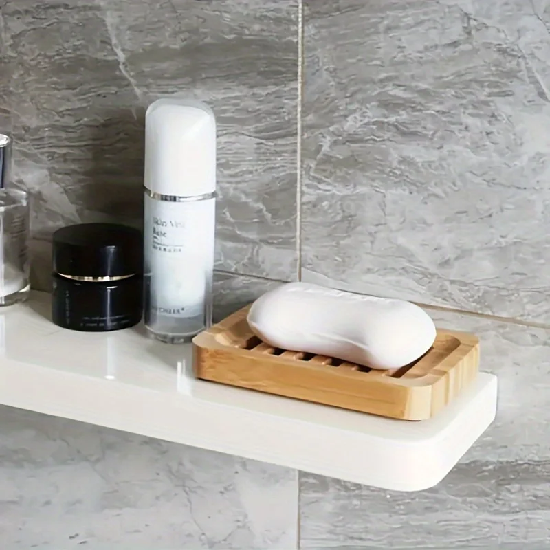 Bamboo Case Tray Wooden Preven - مراجعة Soap Dish Draining وسعره