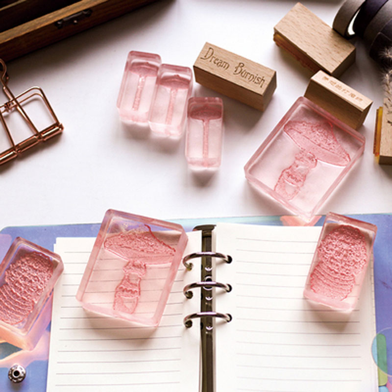 Custom Acrylic Clear Soap Stam - مراجعة Soap Stamp Custom وسعره