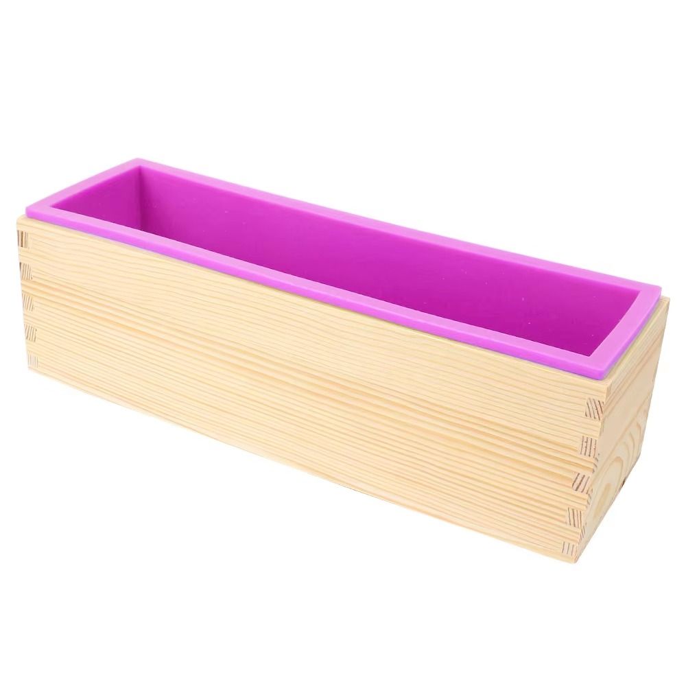 1200ml Silicone Soap Mold Wood - مراجعة Soap Making Box وسعره