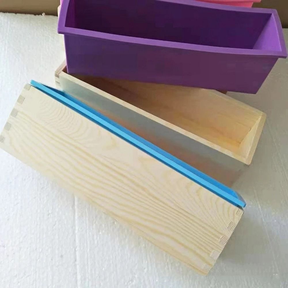 1200ml Silicone Soap Mold Wood - مراجعة Soap Making Box وسعره