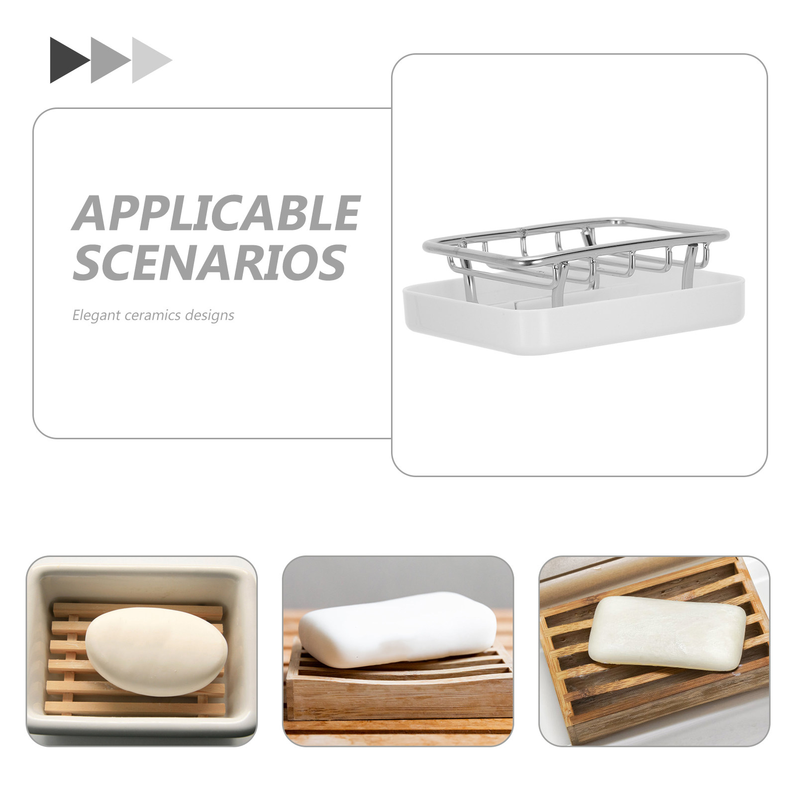 Double Layer Ceramic Soap Hold - مراجعة Soap Dish Draining وسعره