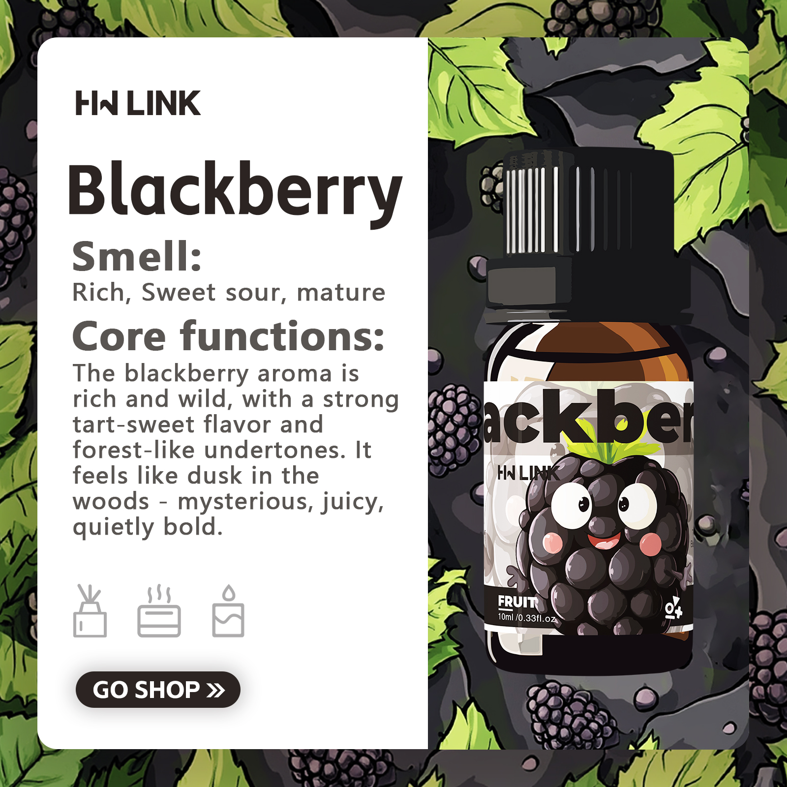 Blackberry Essential Oil Black - مراجعة Soap Making Additives وسعره