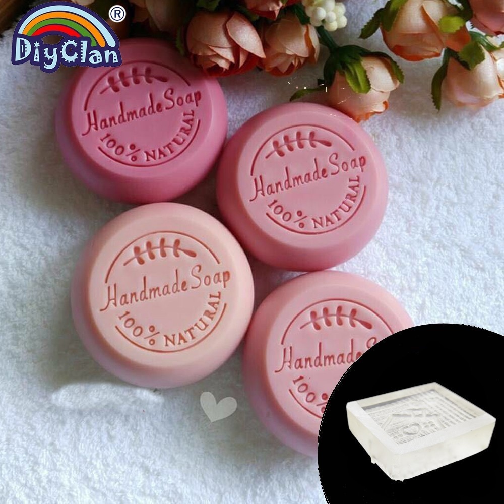 100% Natrual Handmade Soap Sta - مراجعة Soap Stamp Custom وسعره