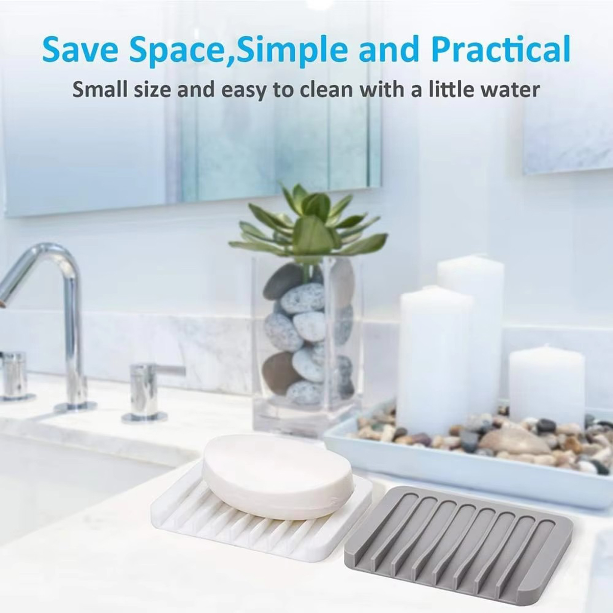 Self Draining Soap Dishes Sili - مراجعة Soap Dish Draining وسعره