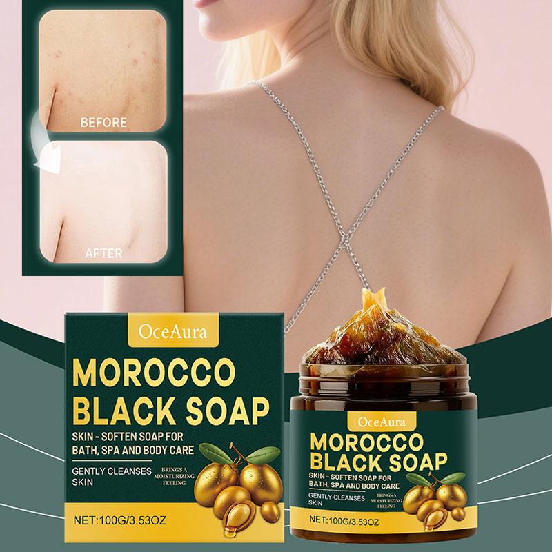 Moroccan Black Soap Deep Clean - مراجعة Castor Oil Soap وسعره