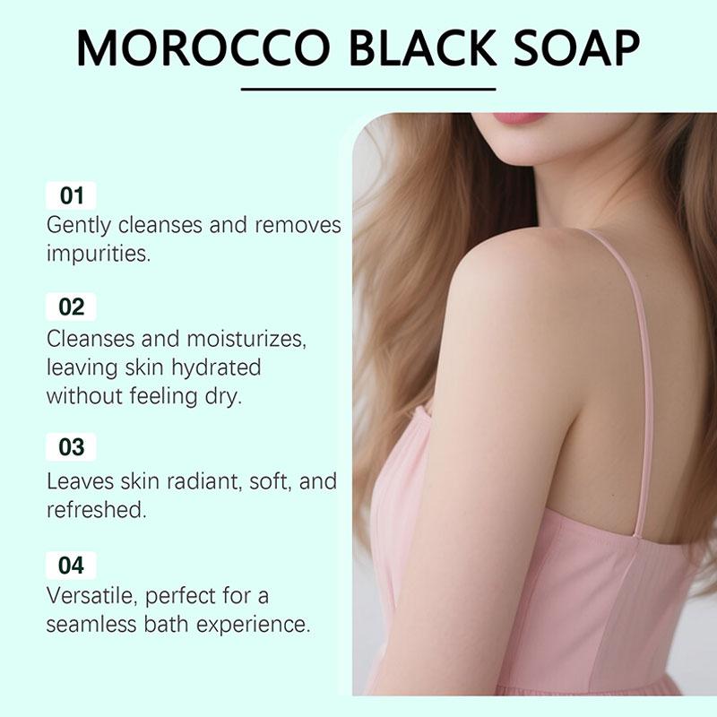 Moroccan Black Soap Deep Clean - مراجعة Castor Oil Soap وسعره