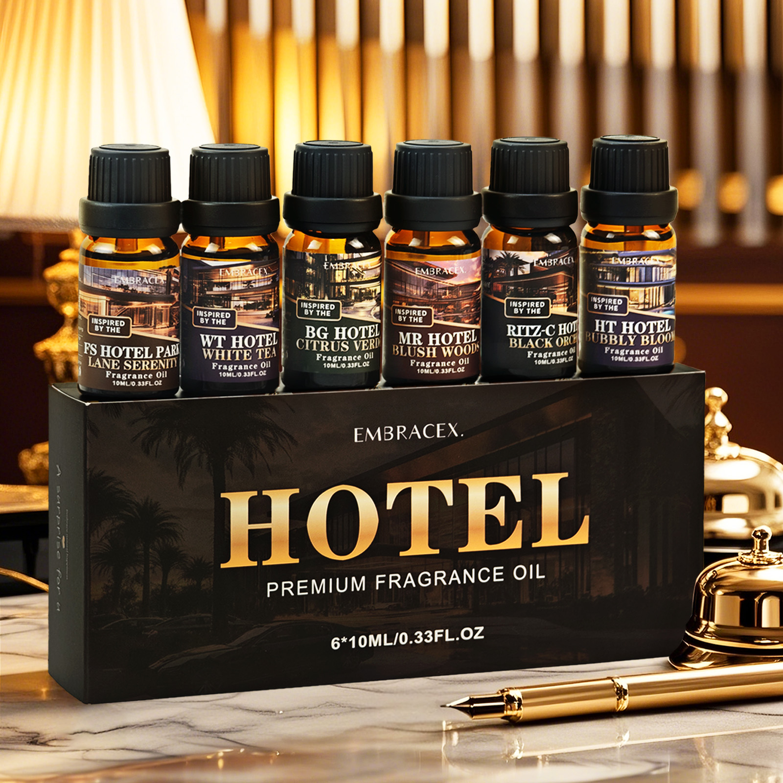 6PC/1Set Hotel Essential Oil G - مراجعة Soap Making Friend وسعره