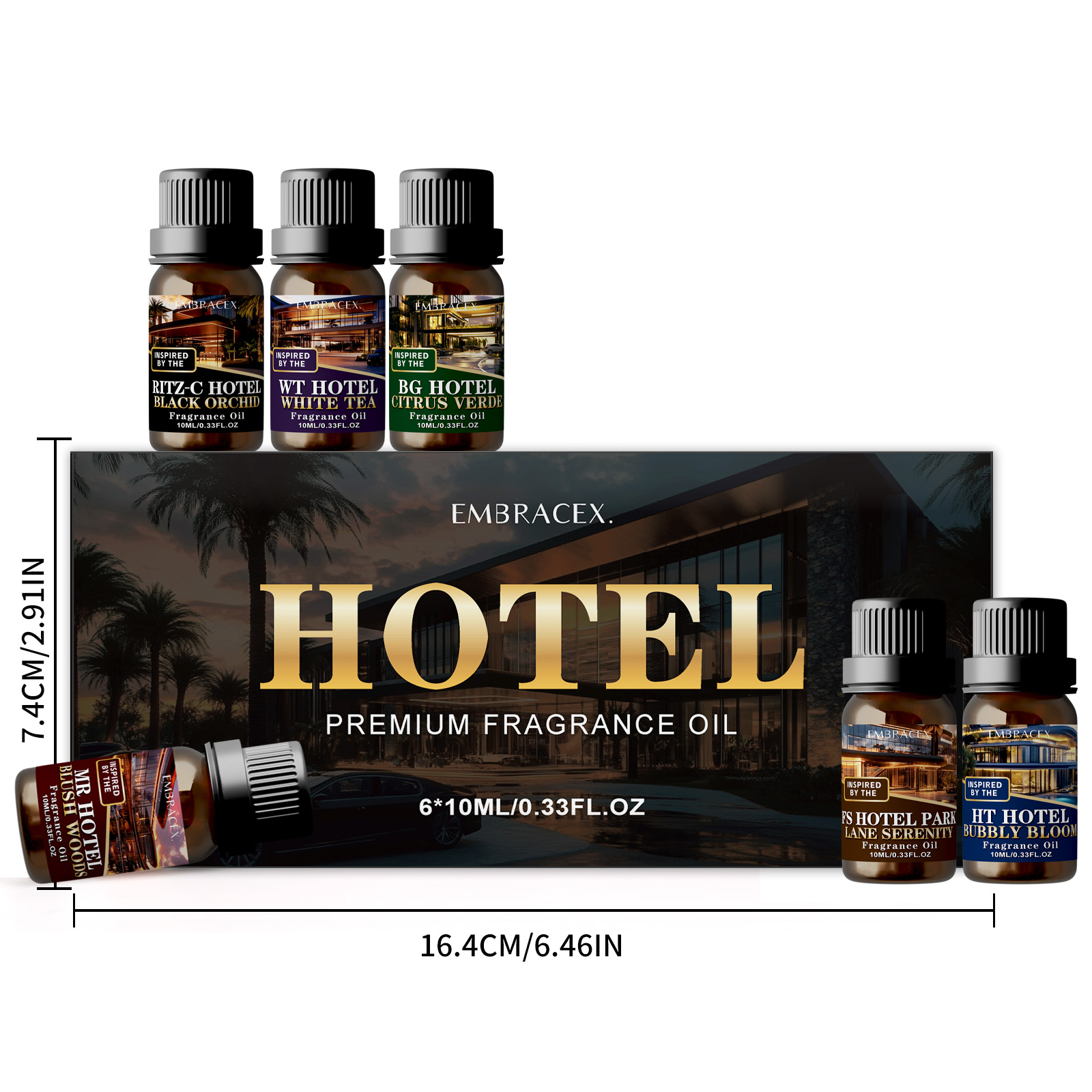 6PC/1Set Hotel Essential Oil G - مراجعة Soap Making Friend وسعره