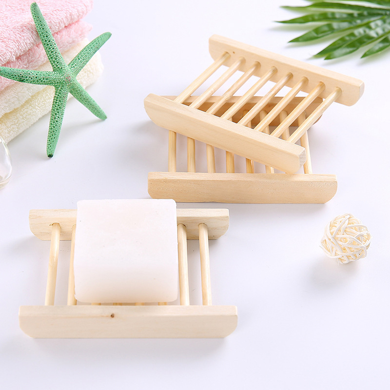 Wooden Soap Dishes Tray Bathro - مراجعة Soap Dish Draining وسعره