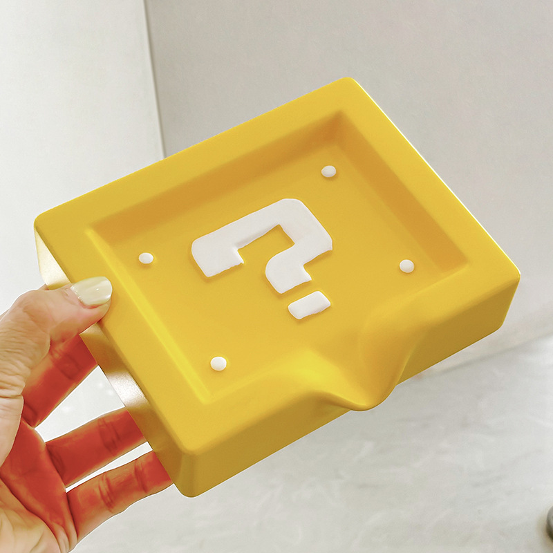 Question Mark Soap Dish Drain  - مراجعة Soap Making Box وسعره