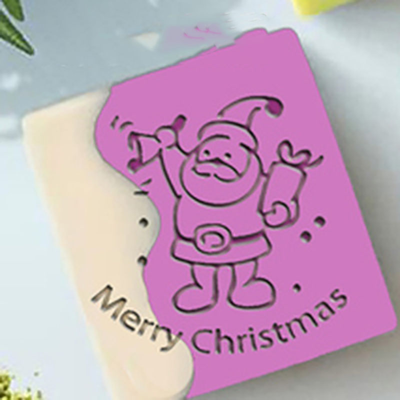 Handmade Xmas Series Acrylic C - مراجعة Soap Stamp Custom وسعره