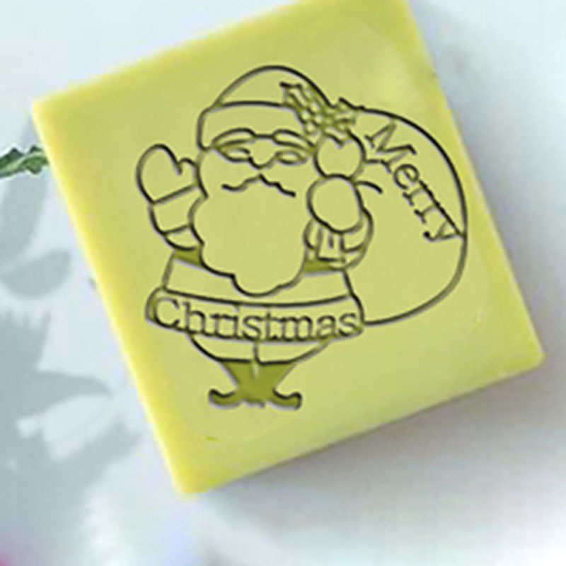 Handmade Xmas Series Acrylic C - مراجعة Soap Stamp Custom وسعره