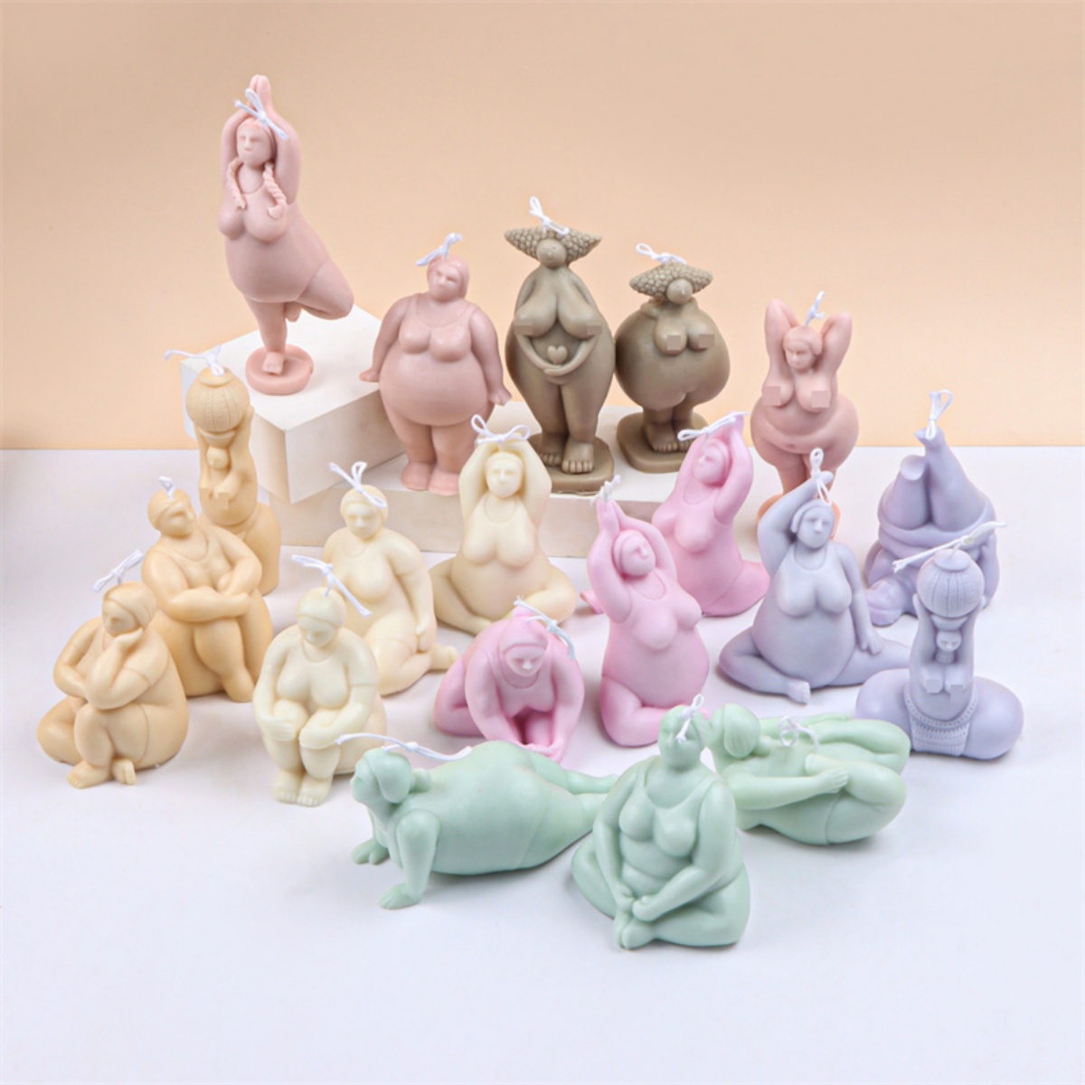 3D Lady Body Candle Mold Yoga  - مراجعة Soap Making Additives وسعره