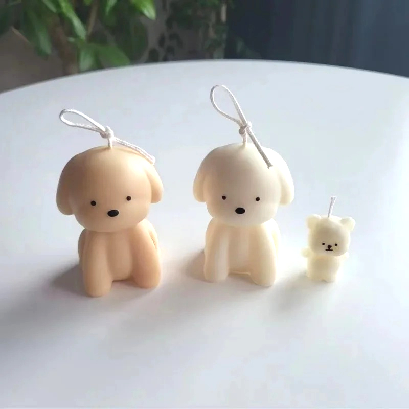3D Puppy Scented Candle Silico - مراجعة Soap Making Additives وسعره