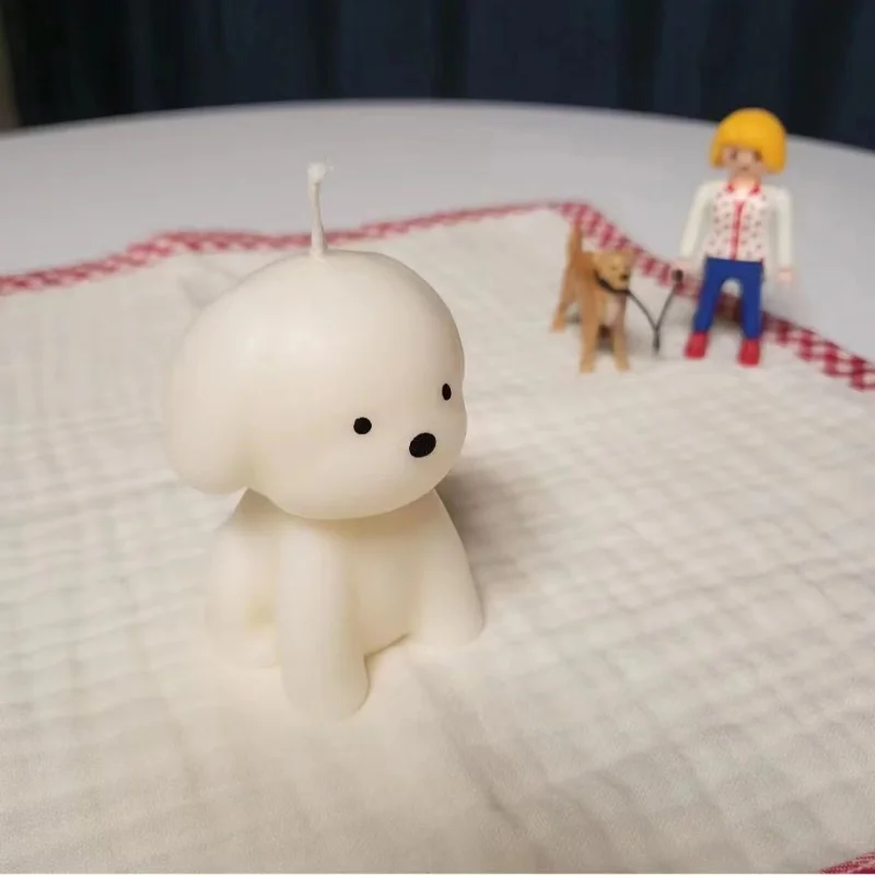 3D Puppy Scented Candle Silico - مراجعة Soap Making Additives وسعره