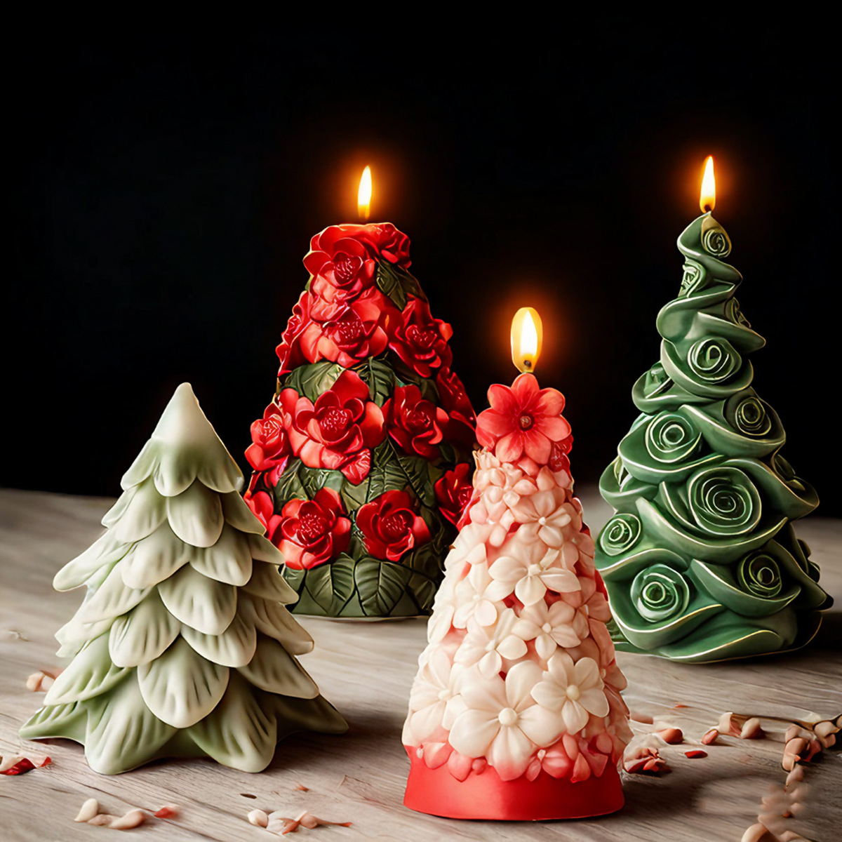 3D Christmas Tree Silicone Can - مراجعة Soap Making Additives وسعره