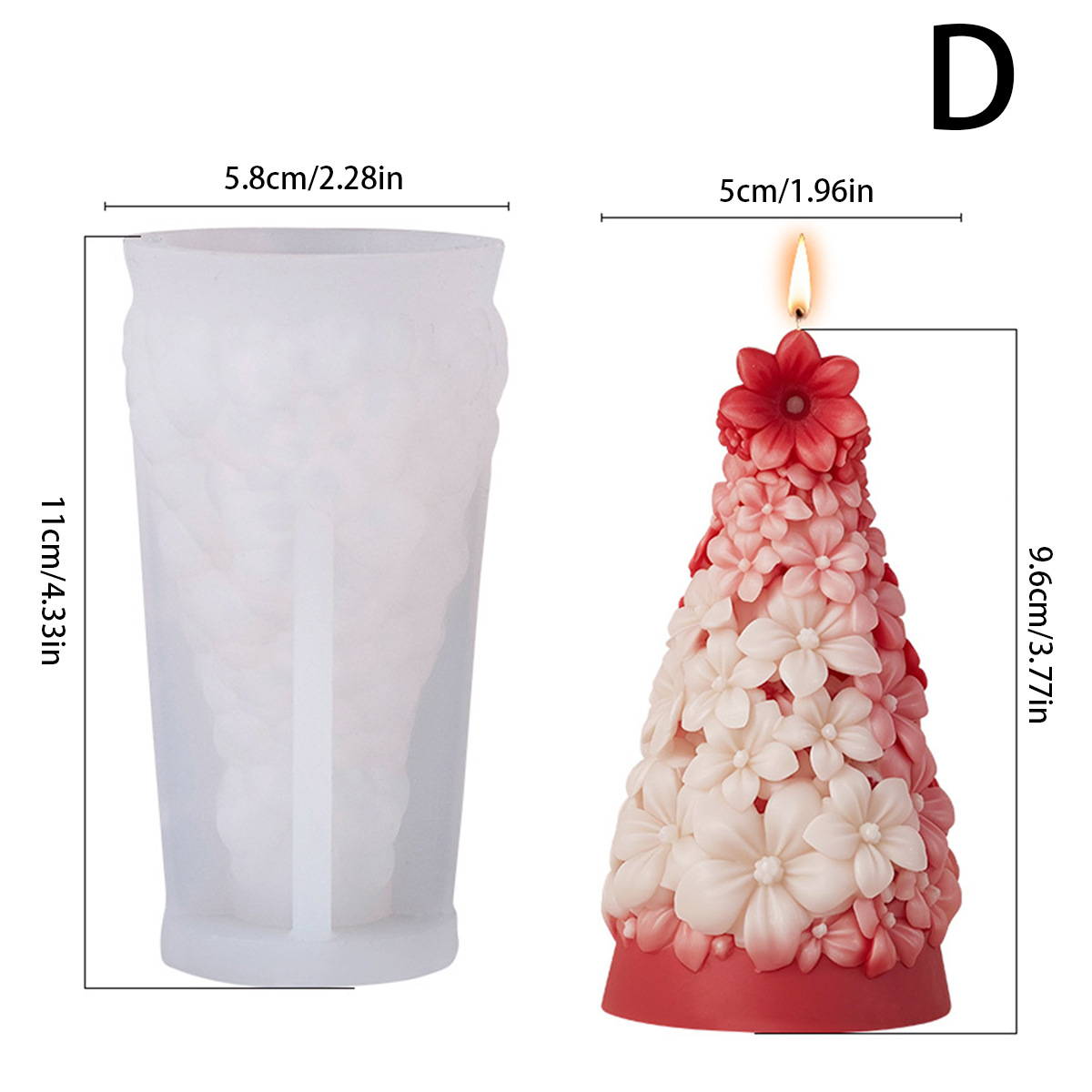 3D Christmas Tree Silicone Can - مراجعة Soap Making Additives وسعره