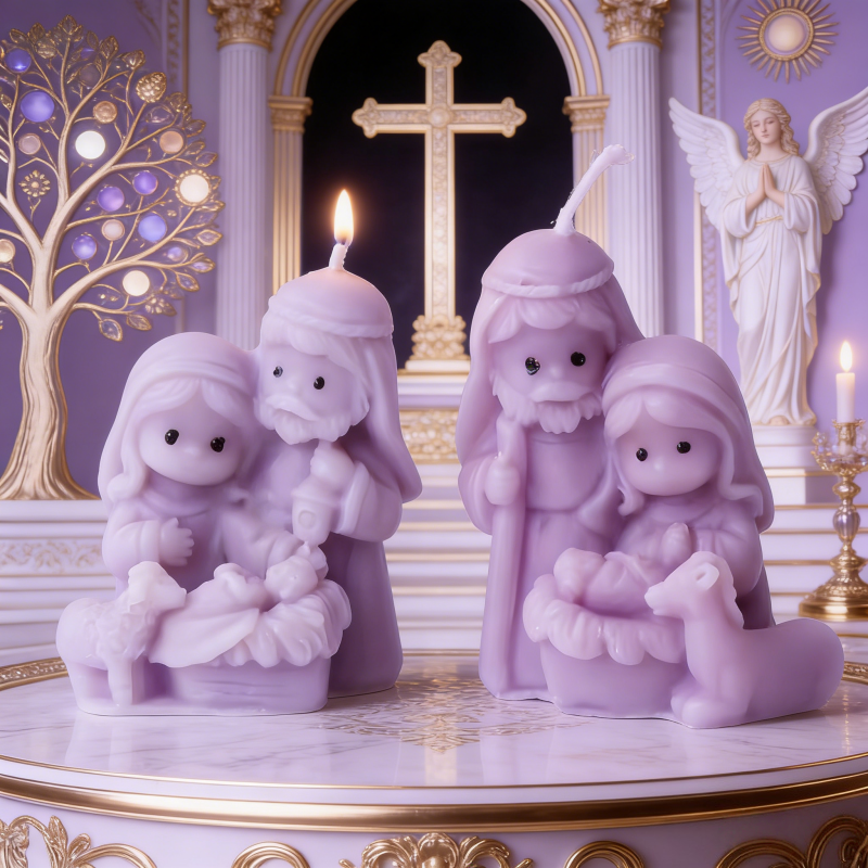 3D Mini Nativity Scene Silicon - مراجعة Soap Making Additives وسعره