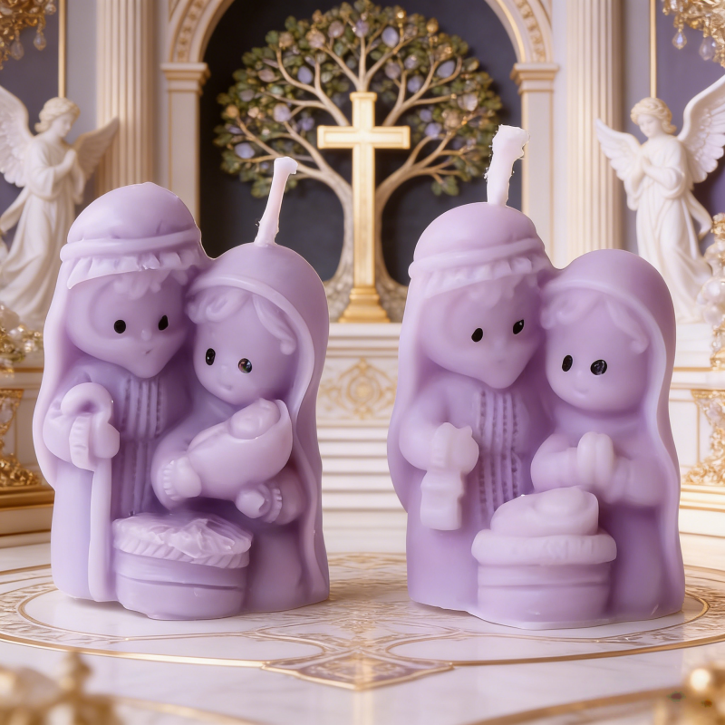 3D Mini Nativity Scene Silicon - مراجعة Soap Making Additives وسعره