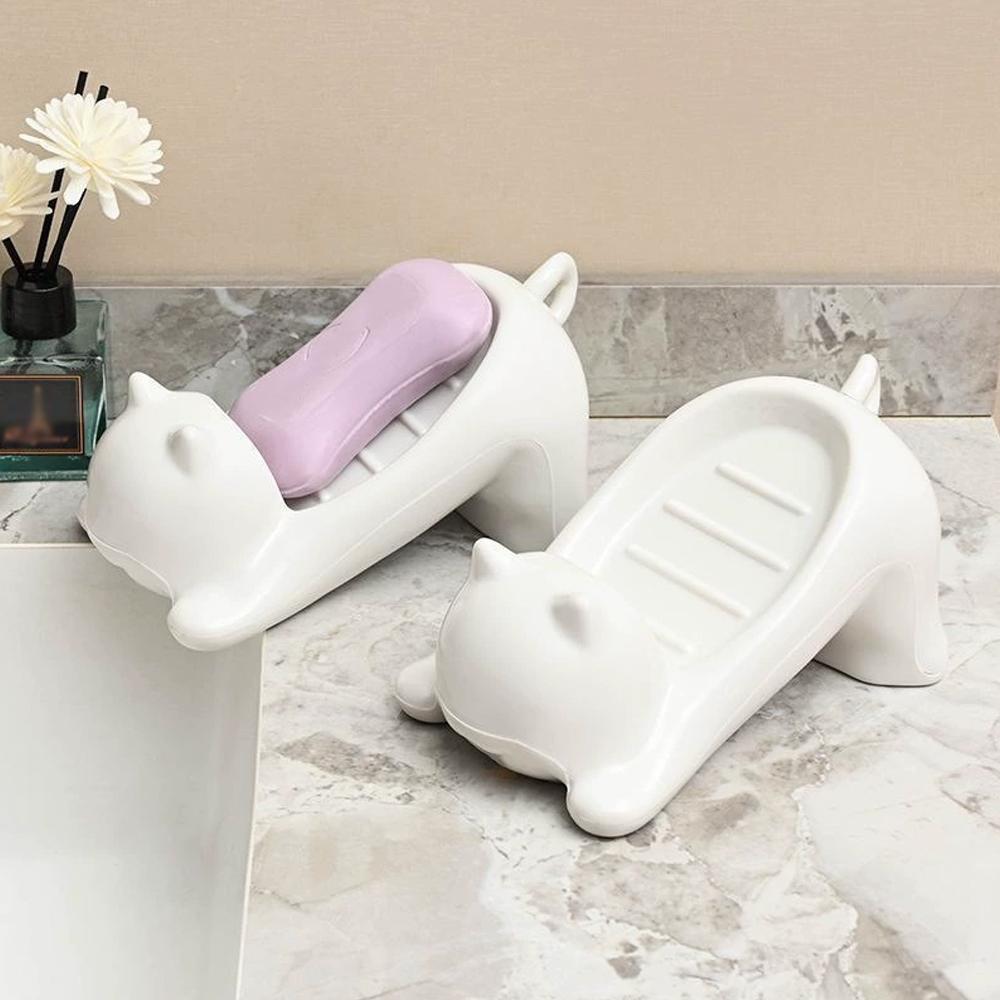 Cute Cat Duck Shape Soap Box S - مراجعة Soap Making Box وسعره