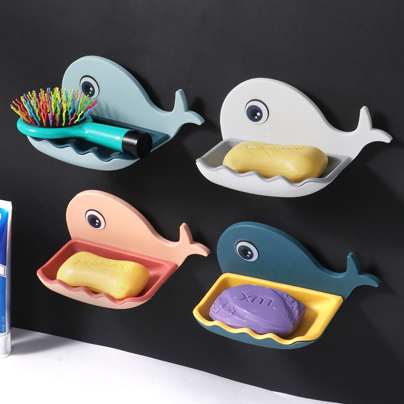 Whale Shape Soap Box Drain Soa - مراجعة Soap Making Box وسعره
