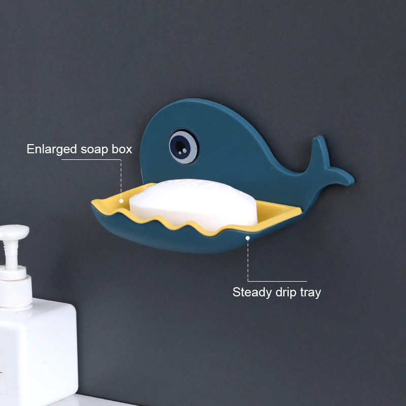 Whale Shape Soap Box Drain Soa - مراجعة Soap Making Box وسعره