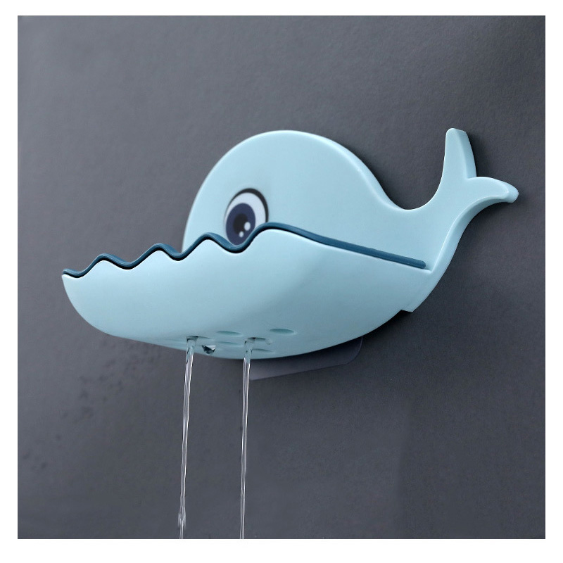 Whale Shape Soap Box Drain Soa - مراجعة Soap Making Box وسعره