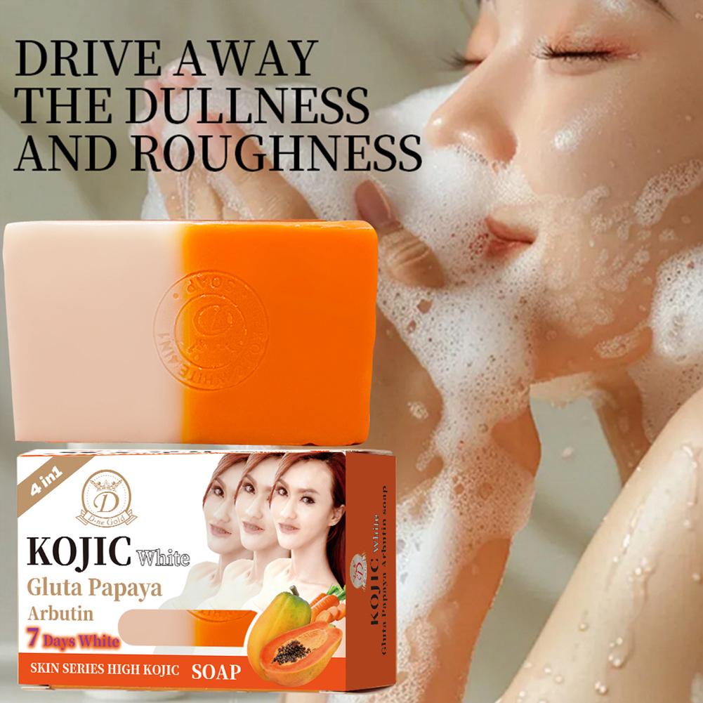 160g Papaya Kojic Acid Essenti - مراجعة Castor Oil Soap وسعره