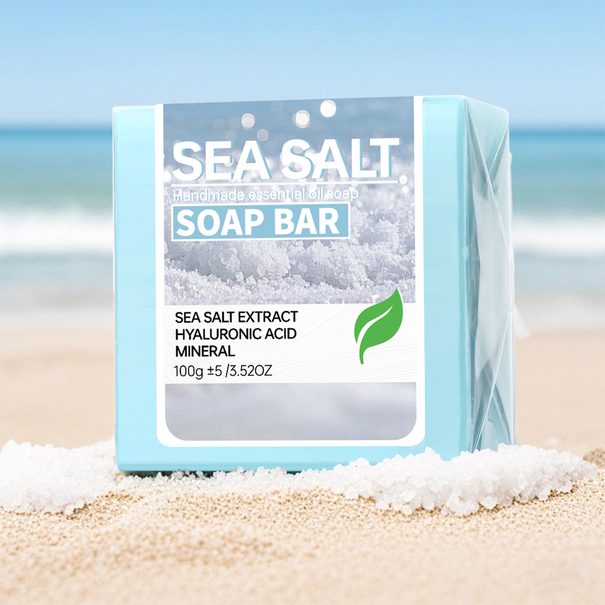 Sea salt handmade essential oi - مراجعة Castor Oil Soap وسعره
