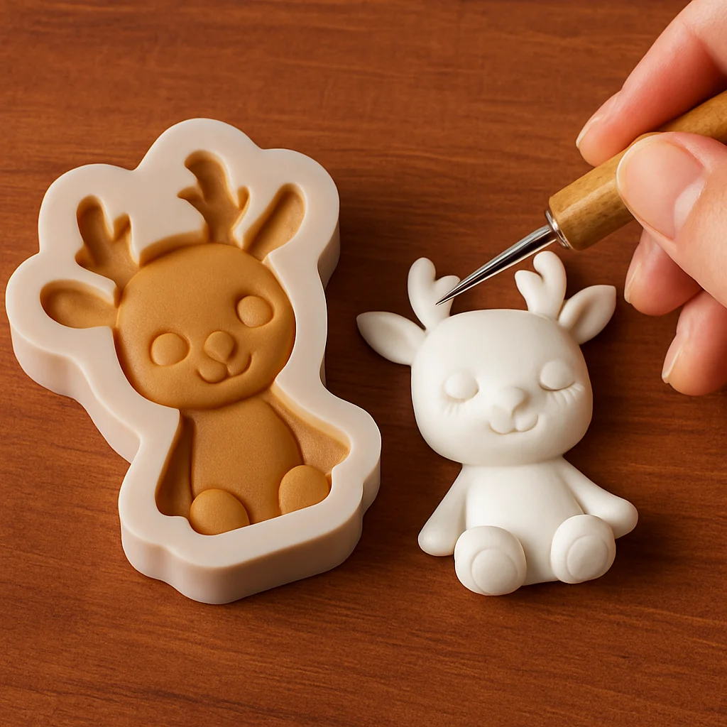 Durable 3D Elk Silicone Mold C - مراجعة Soap Making Activity وسعره