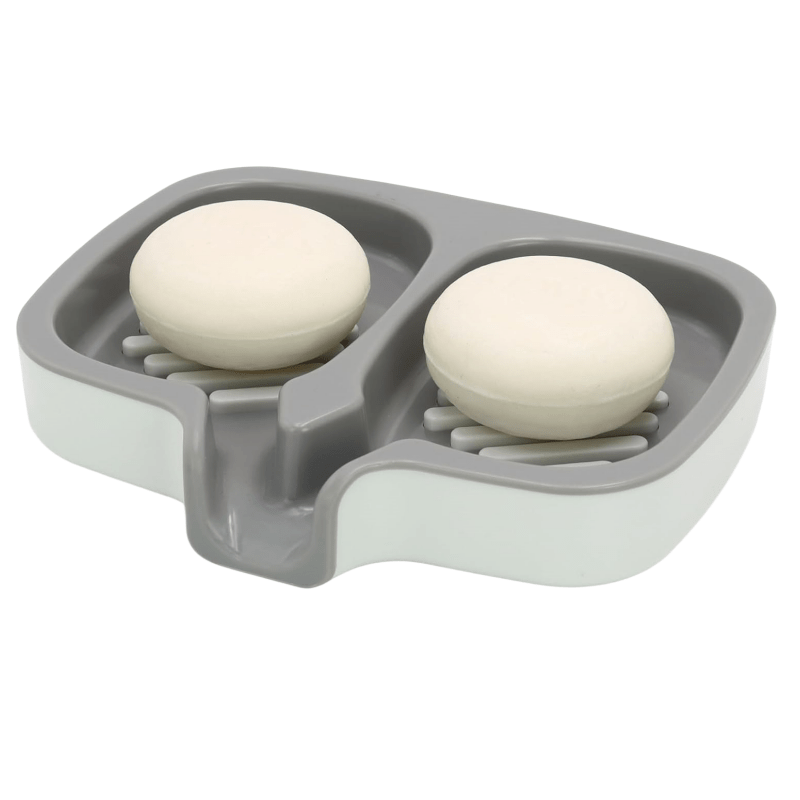 Double-Layer Soap Dish with Dr - مراجعة Soap Dish Draining وسعره