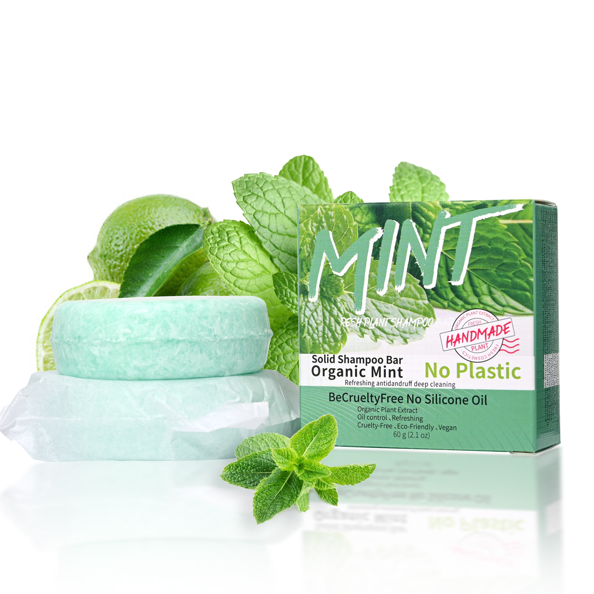 Ice Cool Refreshing Mint Essen - مراجعة Castor Oil Soap وسعره