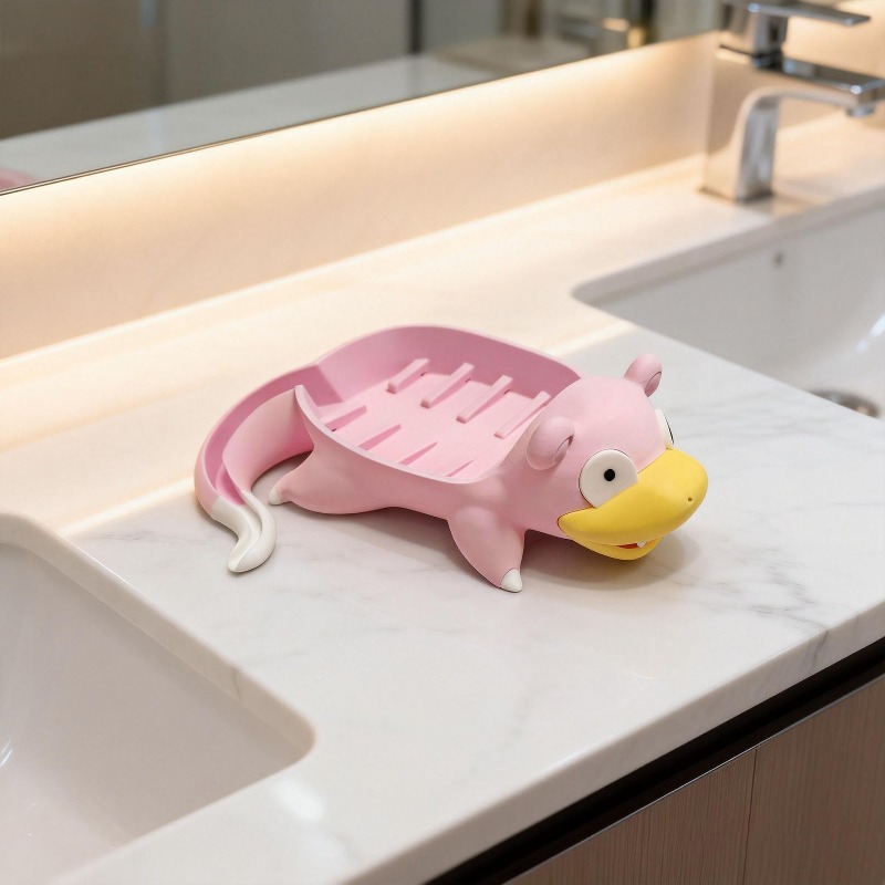 Kawaii Pokemon Anime Figure Sl - مراجعة Soap Dish Draining وسعره