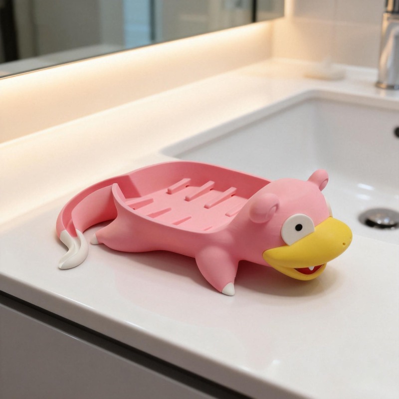 Kawaii Pokemon Anime Figure Sl - مراجعة Soap Dish Draining وسعره