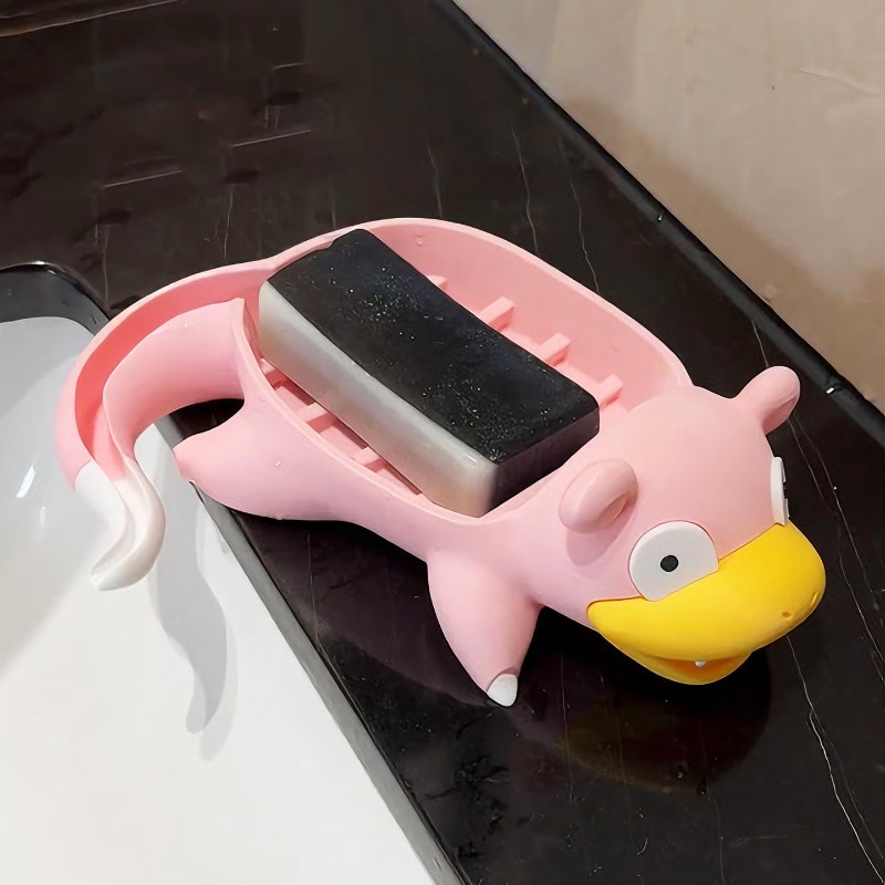 Kawaii Pokemon Anime Figure Sl - مراجعة Soap Dish Draining وسعره