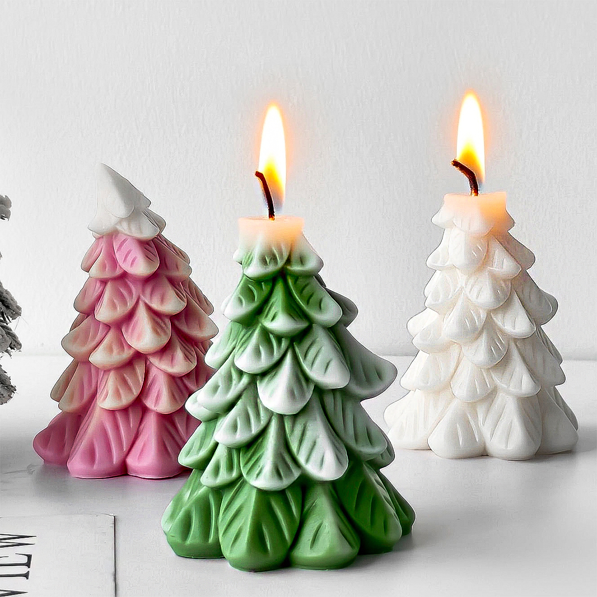 DIY Christmas Tree Silicone Mo - مراجعة Soap Making Additives وسعره