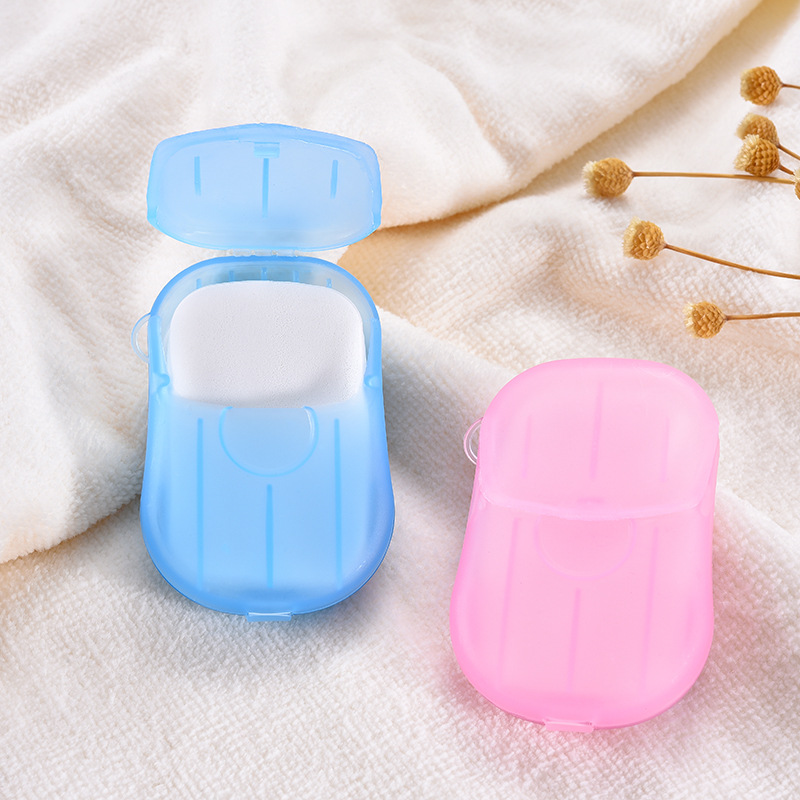 20 PCS Travel Soap Paper Dispo - مراجعة Soap Making Box وسعره