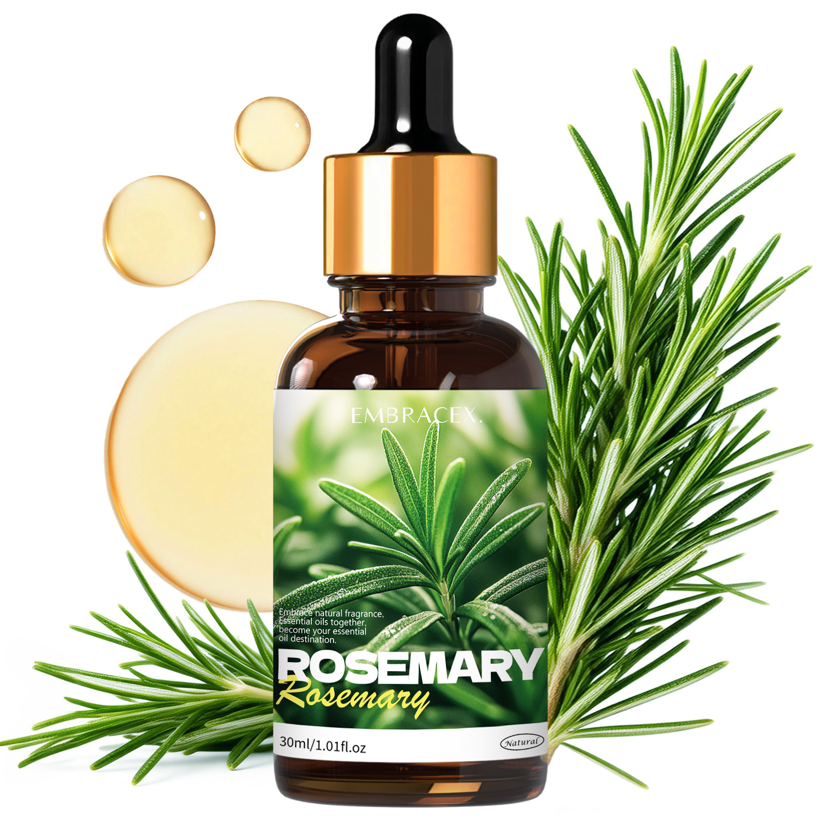 30ml Rosemary Natural Plant Es - مراجعة Soap Making Friend وسعره