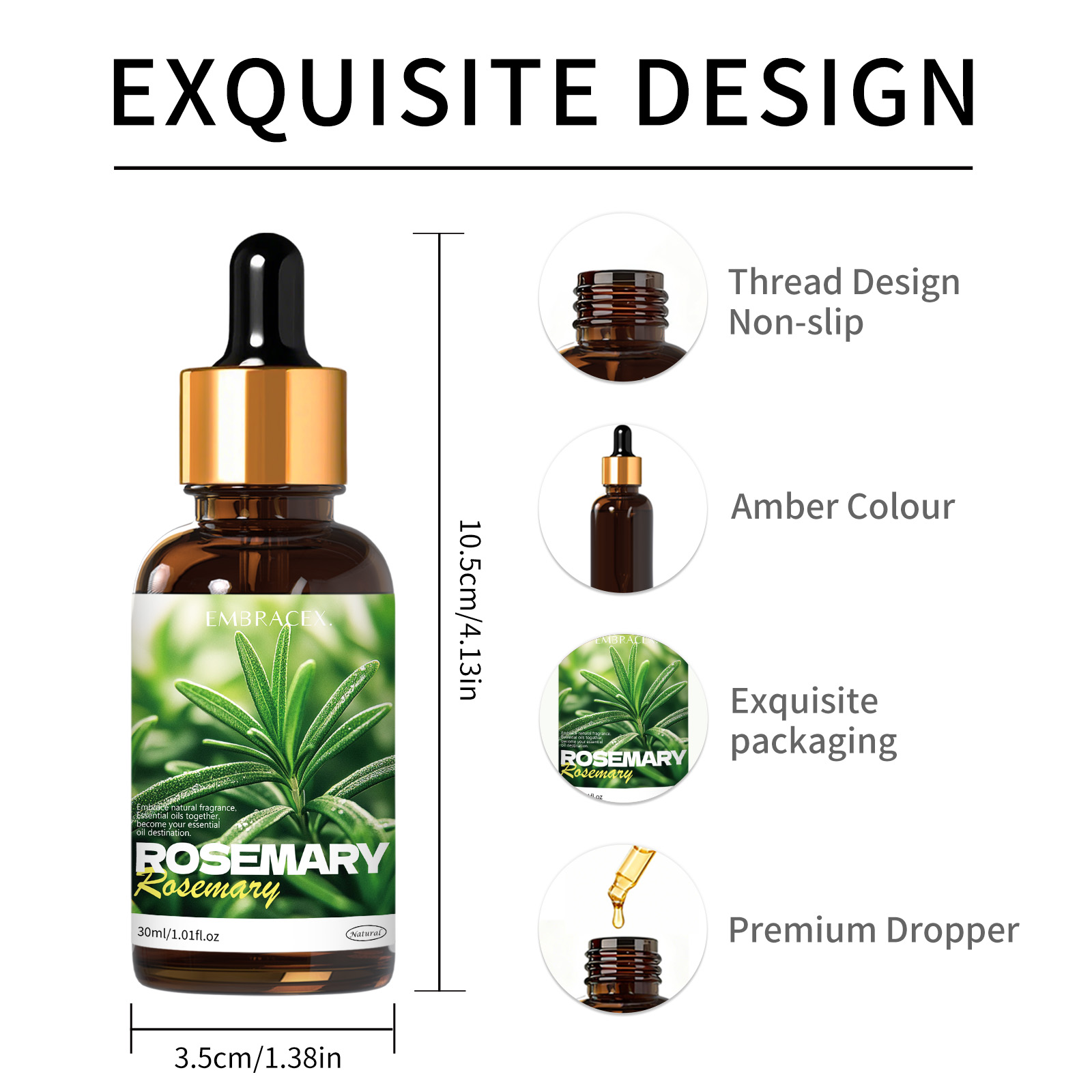 30ml Rosemary Natural Plant Es - مراجعة Soap Making Friend وسعره