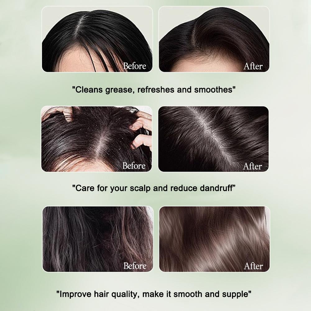 1-10Pcs Natural Herbal Shampoo - مراجعة Castor Oil Soap وسعره