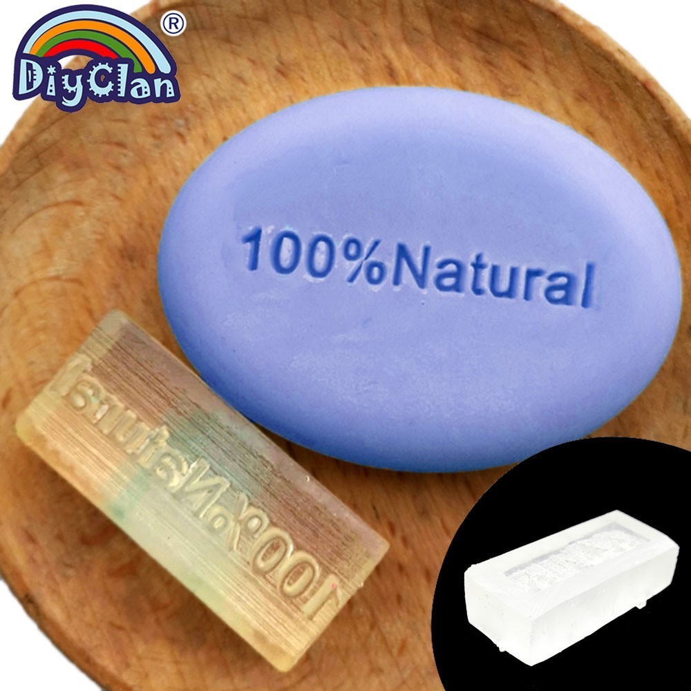 Handmade Resin Clear Soap Stam - مراجعة Soap Stamp Custom وسعره