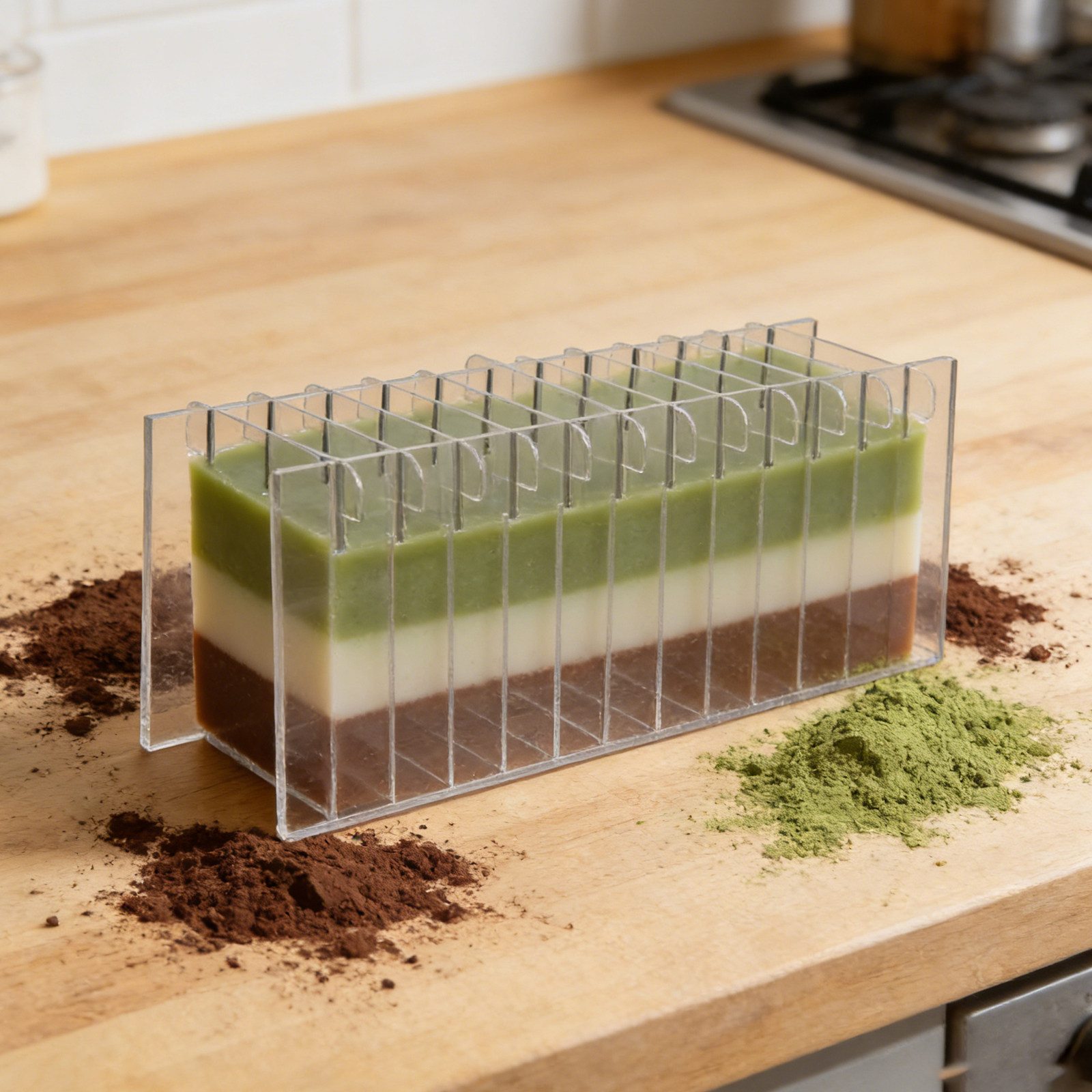 Acrylic Soap Divider Board for - مراجعة Soap Making Cold Process وسعره